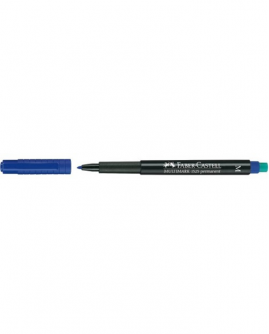 Boite de 10 feutres MULTIMARK PERMANENT NOIR LINE FABER-CASTELL M COLORIS AU CHOIX
