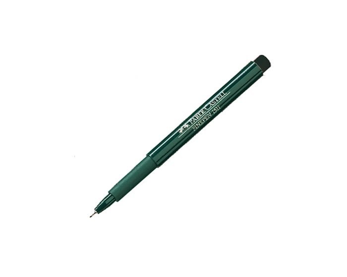 Boite de 10 Rollers fin PEN FABER-CASTELL Encre liquide 0,4mm Coloris au choix
