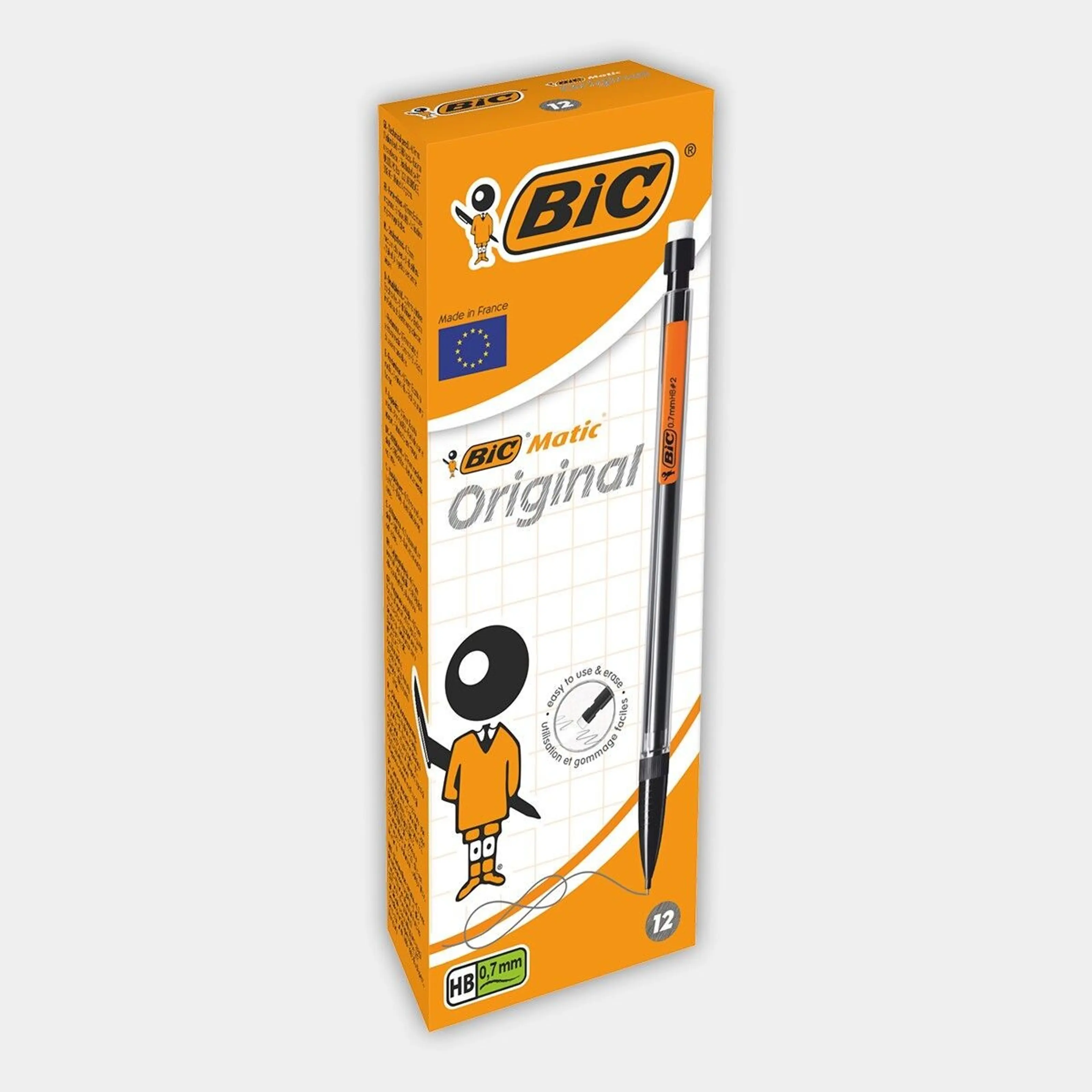 Boite de 12 Portes mines BIC Matic 0.7mm